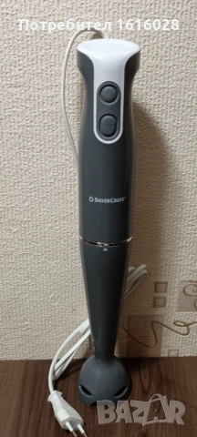Посатор / Ръчен блендер SilverCrest с бутон Turbo boost., снимка 3 - Конструктори - 52297963
