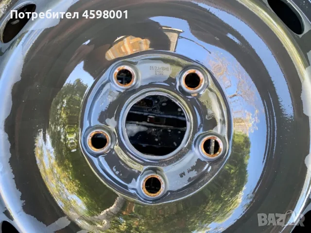 4бр.Оригинални железни джанти 16цола ET50 5x112 за Vw,Audi,Seat,Skoda, снимка 12 - Гуми и джанти - 55594000