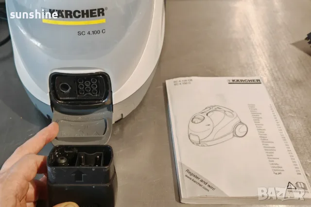 Kärcher SC 4.100 C * Видео как работи * Mощна парочистачка * Made in Germany * 3.5 bar, 2250W, , снимка 11 - Парочистачки и Водоструйки - 55674175