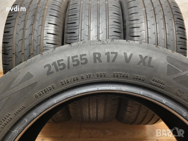 215/55/17 Continental / летни гуми, снимка 8 - Гуми и джанти - 54046349