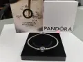 Оригинална сребърна гривна Pandora, снимка 1