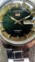 Сейко 5, Seiko 5 калибър 6319 с рядък зелен циферблат , снимка 9