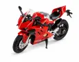 Метални мотори: Пистов мотоциклет Ducati Panigale V4 S 1:12, снимка 3