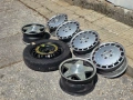 Лети джанти за Mercedes 15" 5x112 (W201 / W124) - 6Jx15 ET49 и Резервна гума патерица за 155/70/R17 , снимка 3