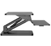 Регулируема стойка (height adjustable sit stand desk) за монитор и клавиатура McLean, снимка 5