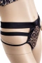 Hunkemöller комплект бельо с леопардов принт и черна дантела – сутиен 75C / бикини M, снимка 7