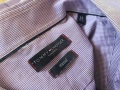 Мъжка риза Tommy Hilfiger Tailored Fit лилава карирана риза размер XL 100% памук, снимка 7