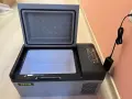Нов 20L Преносим Фризер и хладилник за кола тир и бус, до -20°C, 12/24V + 220V, Bluetooth, снимка 1