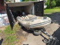 3в1 лодка двигател и колесник , снимка 7