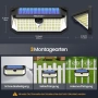 2 соларни LED лампи TECKNET – 546 LED + подарък 495 LED, датчик, IP66, снимка 6