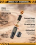 Комплект регулируеми вентили за гуми LINKNAL с автоматично спиране (10-30 PSI/0.7-2 BAR), 4 бр., снимка 2