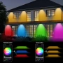 Govee смарт LED външно осветление за монтаж с RGB + CCT, дистанционно управление и таймер, снимка 5