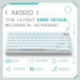 Ajazz AK820 механична клавиатура 75% Hot Swap , снимка 2