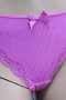 Hunkemöller дамско долнище M – розово с дантела, снимка 3