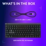 Геймърска клавиатура Logitech G515 Rapid Tkl, снимка 9