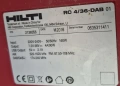 Преносимо радио станция с Bluetooth Hilti RC 4/36-DAB , снимка 9
