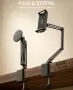 Нова метална Универсална стойка за таблет и телефон 6-18.5 инча въртяща 360° iPad поставка, снимка 4