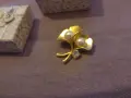 Елегантна дамска брошка Tripin’ Gentle chic TGC Model 80 нова в кутия, снимка 4