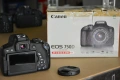 Canon EOS 750D + Canon EF-S 18-55mm f/3.5-5.6 IS II – Пълен комплект, снимка 2