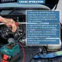 Адаптер за стартер за Bosch Professional 18V батерия 11 Gauge Booster кабели за 12V , снимка 7