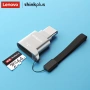 Lenovo Thinkplus USB-C Бърз Четец за MicroSD карти с памет Card Reader Type-C Адаптер Телефон iPhone, снимка 5