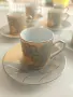 Луксозен японски комплект чаши за кафе/еспресо – Yamasen Gold Collection (Fine Porcelain Japan, 24ct, снимка 4