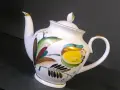 Руски порцелан чайник ЛФЗ , снимка 1