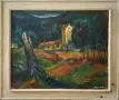 Картина, пейзаж, худ. Д.Тодоров-Жарава (1901-1988), снимка 1