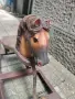 Старо дървено конче играчка люлка - антика, снимка 3