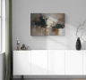 Абстракна картина 90 x 60 см, печат върху платно, голяма декоративна картина на платно, снимка 7