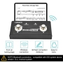 LEKATO Wireless Page Turner Pedal – безжичен foot controller за таблети, iPad и музиканти, снимка 5