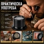Мощна увеличителна часовникарска лупа за глава око глава 10X за работа бижута ремонт професионална, снимка 3