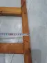 Масивна дървена стълба 1м, снимка 8