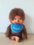 Vintage Monchhichi Dolls Sekiguchi 1980s - Classic & Rare Green Model and 2 classic, снимка 2