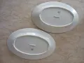 2 овални порцеланови плата от соца, снимка 2