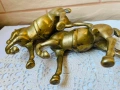 Красив месингов кон от Англия, снимка 8