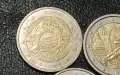 3 Колекционерски юбилейни монети от 2 евро , снимка 3