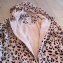 Детско преходно яке с леопардова шарка 134размер, снимка 3