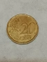 Италианска 20 евро цента с грешка , снимка 2