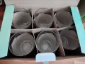 Комплект стъклени чаши 18 бр. НОВИ, снимка 5