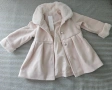 Палто с колан за момиче 12-18 месеца , снимка 1