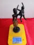 Африканска БРОНЗОВА Статуетка Майка с Дете, снимка 8
