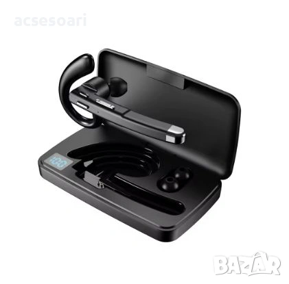 Хендсфри Bluetooth слушалкa YYK-520- със зарядна станция, снимка 2 - Слушалки, hands-free - 54657003