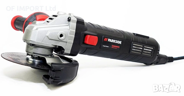 Електрически Ъглошлайф PARKSIDE Performance PPWS 125 A1 1700W 125mm, снимка 4 - Ъглошлайфи - 54590253