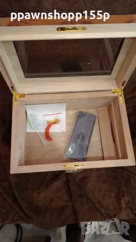 Продавам нов и неизползван хумидор CIGARLOONG за съхранение на пури., снимка 6 - Табакери - 55681689