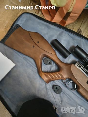 Продавам въздушна пушка ПЦП JTS Айракуда Макс 7.62 мм, снимка 3 - Въздушно оръжие - 53974466