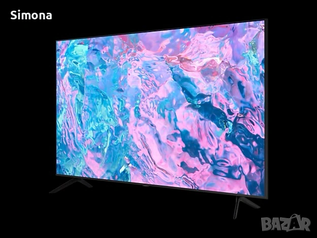 Samsung 50” 4K Smart TV + стойка за стена