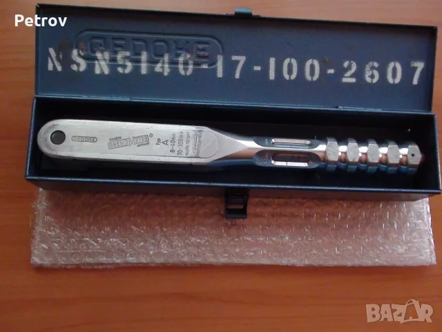 GEDORE- RAHSOL - DREMOMETER - Typ A - MADE IN GERMANY - 8-40 Nm, 3/8"- Нов Внос Динамометричен Ключ 