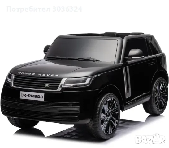 Електрическа кола Mappy Range Rover, EVA джанти, Кожена седалка, MP4,, снимка 3 - Детски велосипеди, триколки и коли - 55643999