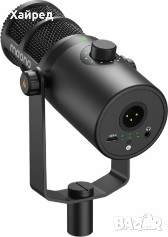 Нов Maono PD400X Подкаст микрофон, снимка 5 - Микрофони - 54196867